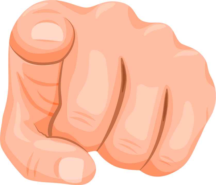 finger you call show need forward